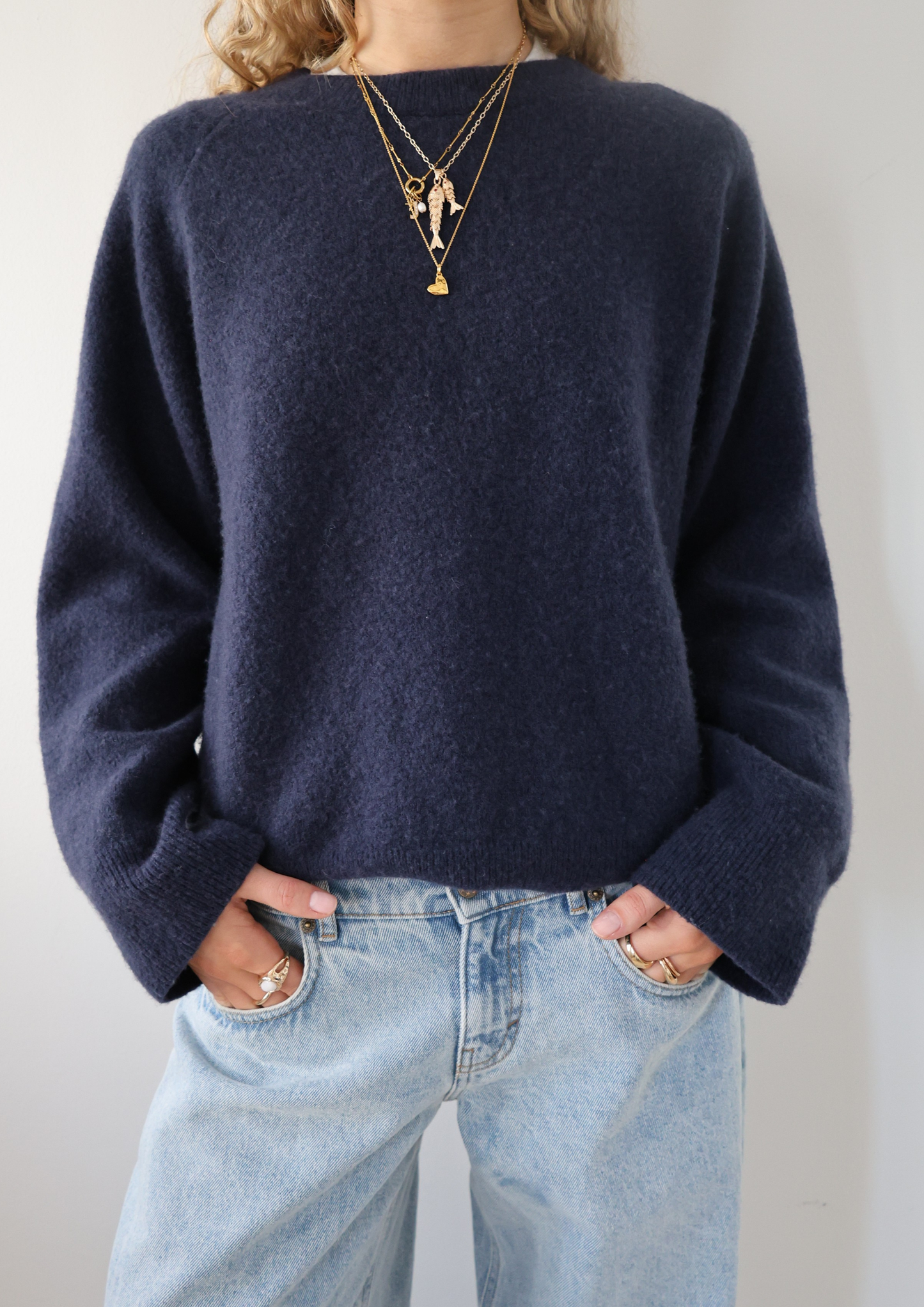 Claire Maille Bleu Marine