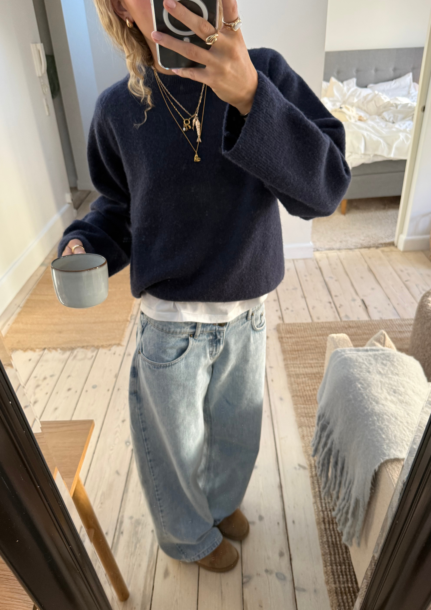 Claire Maille Bleu Marine