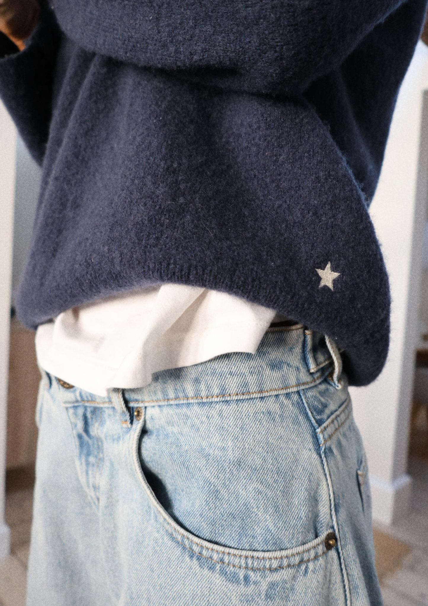 Claire Maille Bleu Marine