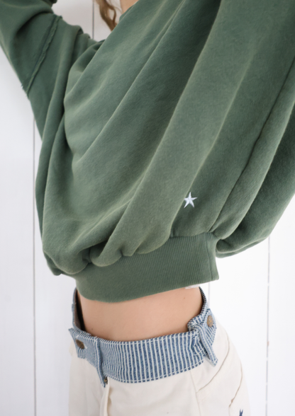 Pull Edie Vert vintage