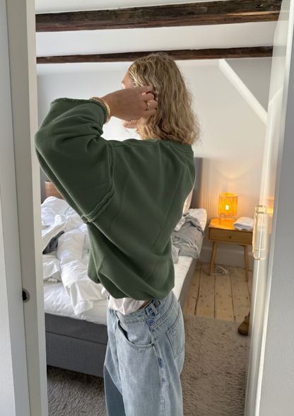 Pull Edie Vert vintage