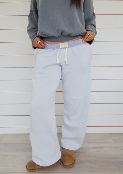 Bas de jogging Georgia Bleu ciel