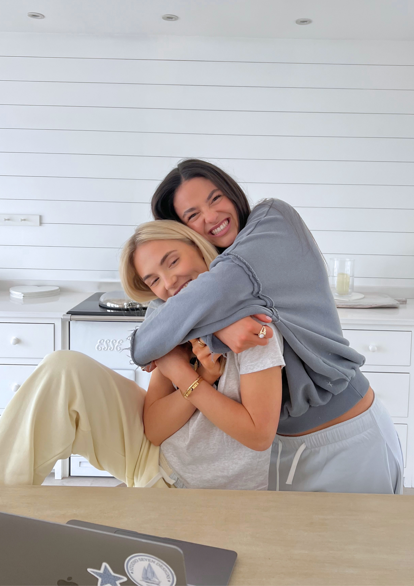 Bas de jogging Georgia Bleu ciel