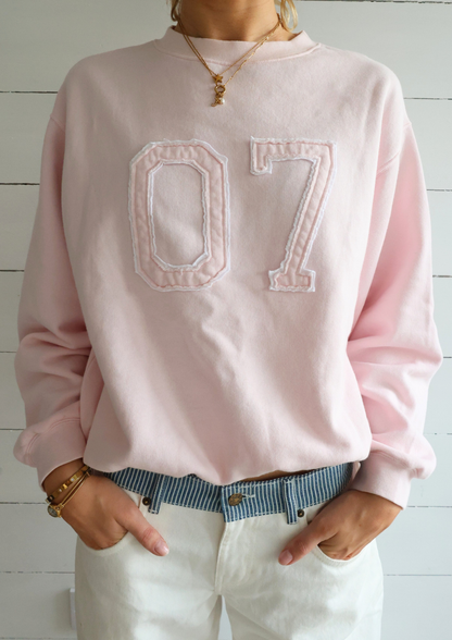 Chandail Georgia rose poudré