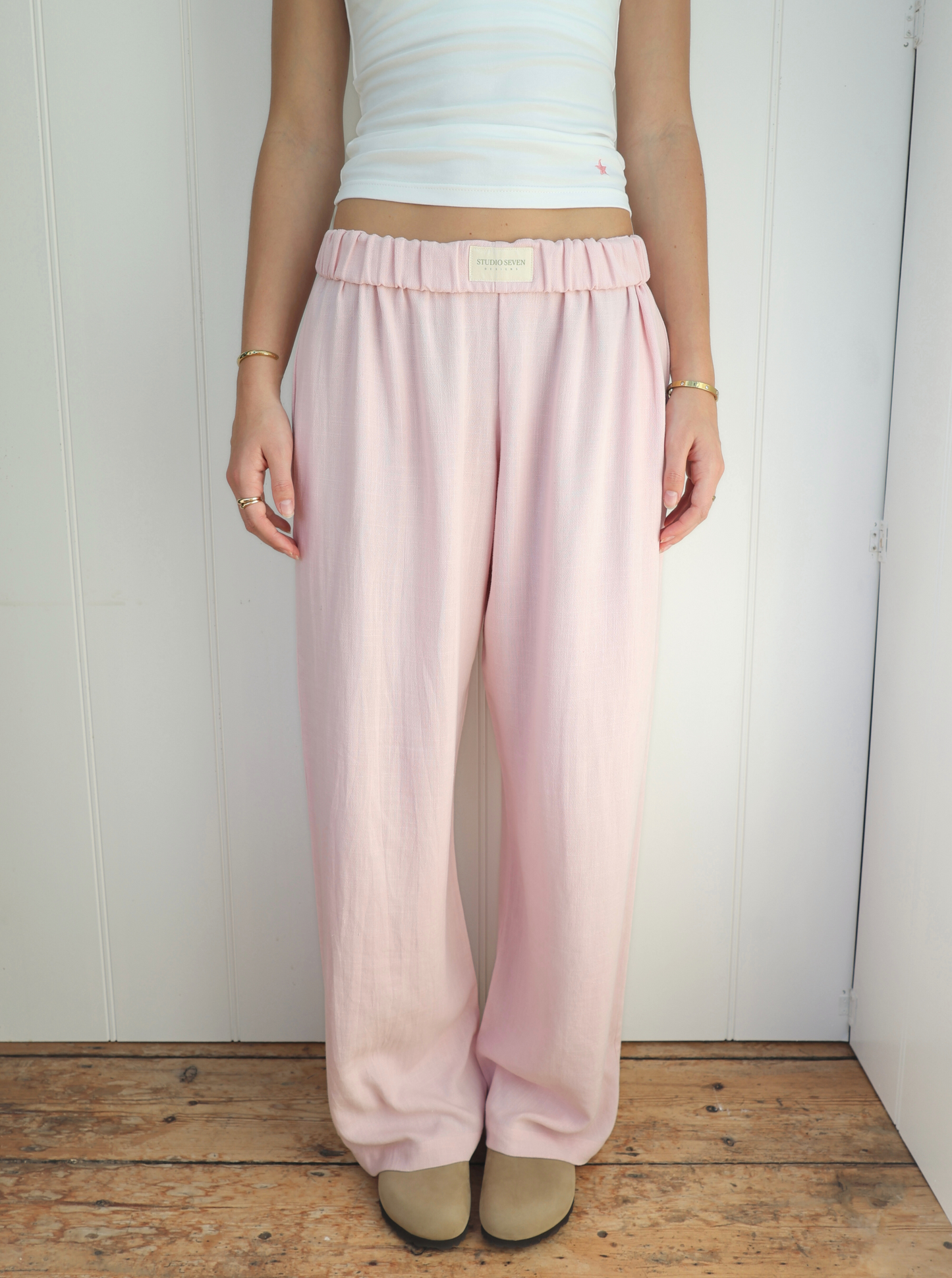 Pantalon Sophia Rose Poudré