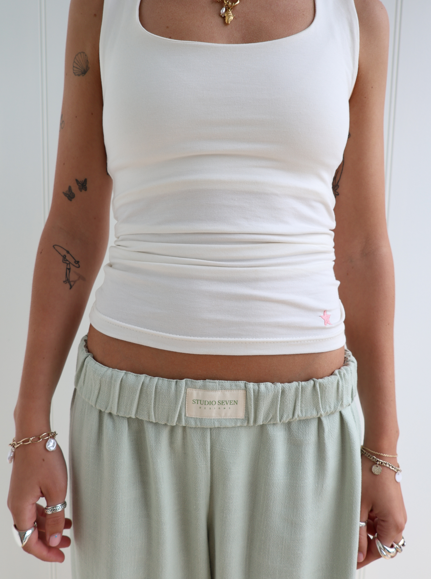 Pantalon Sophia Sauge