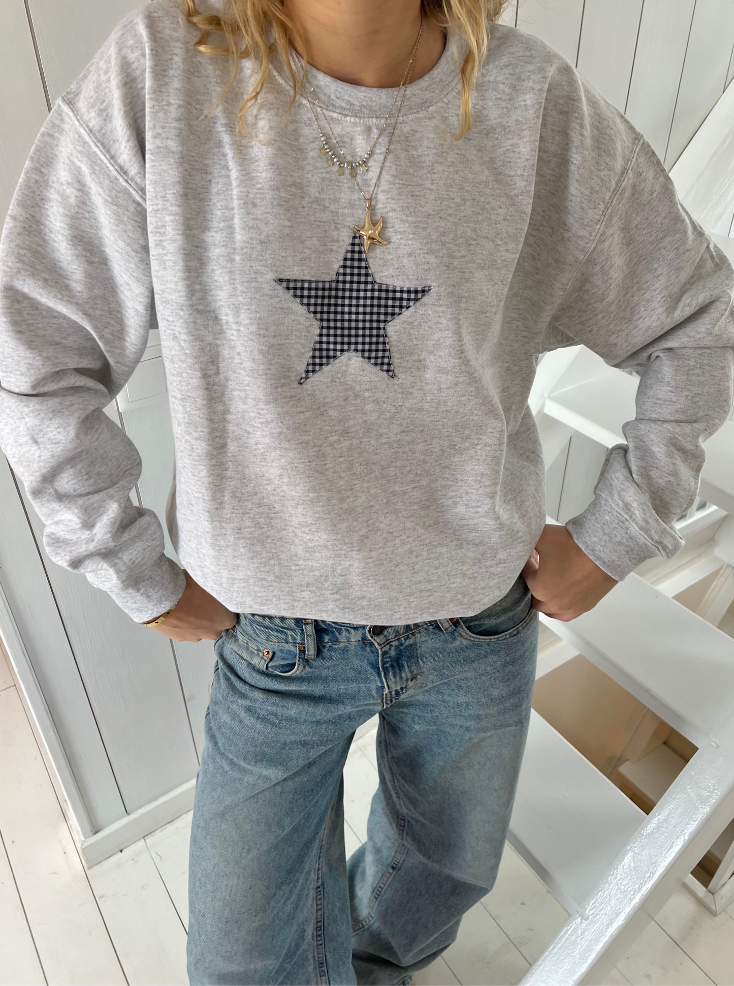 Pull Étoile Gingham