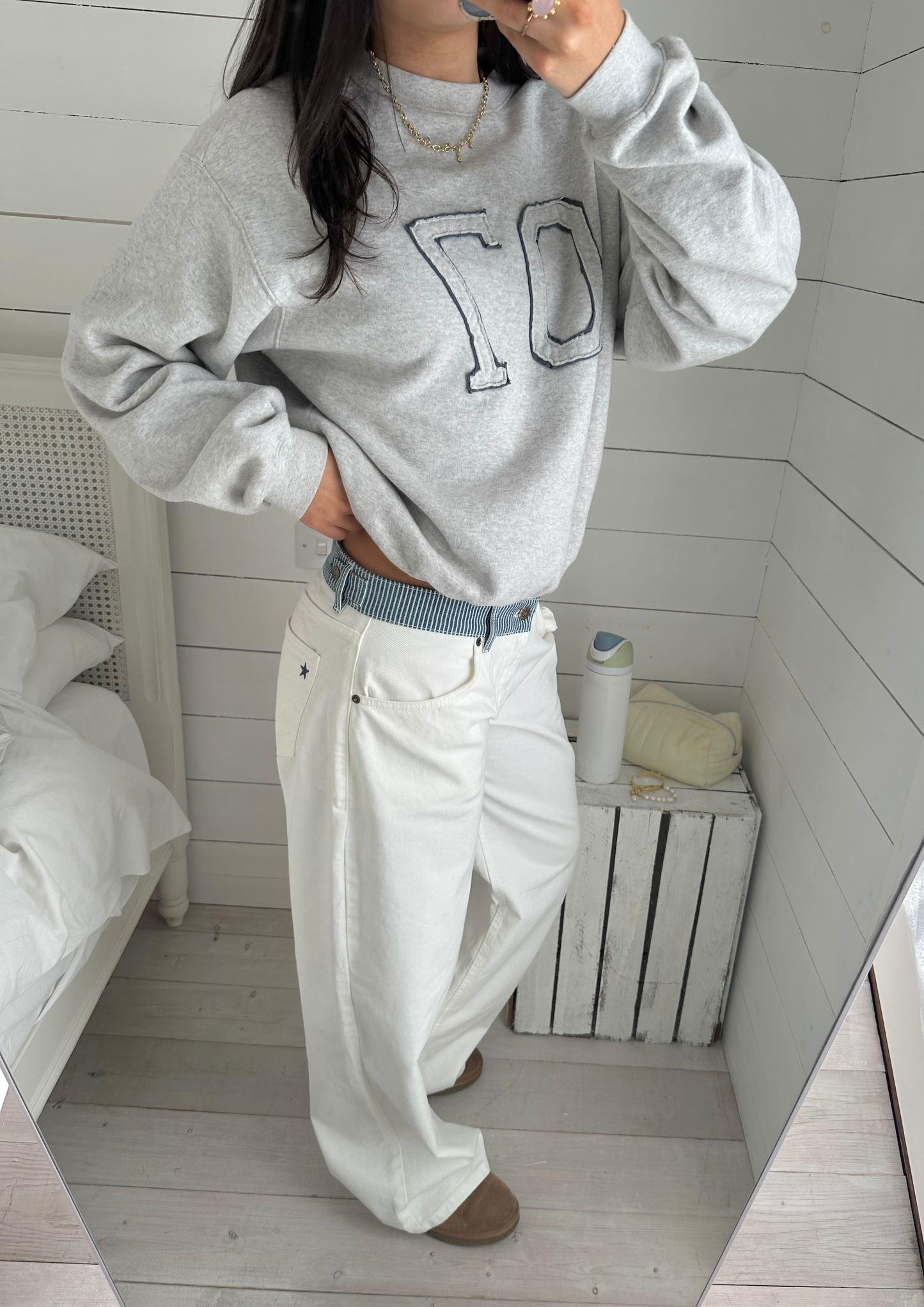 Pull Georgia Gris