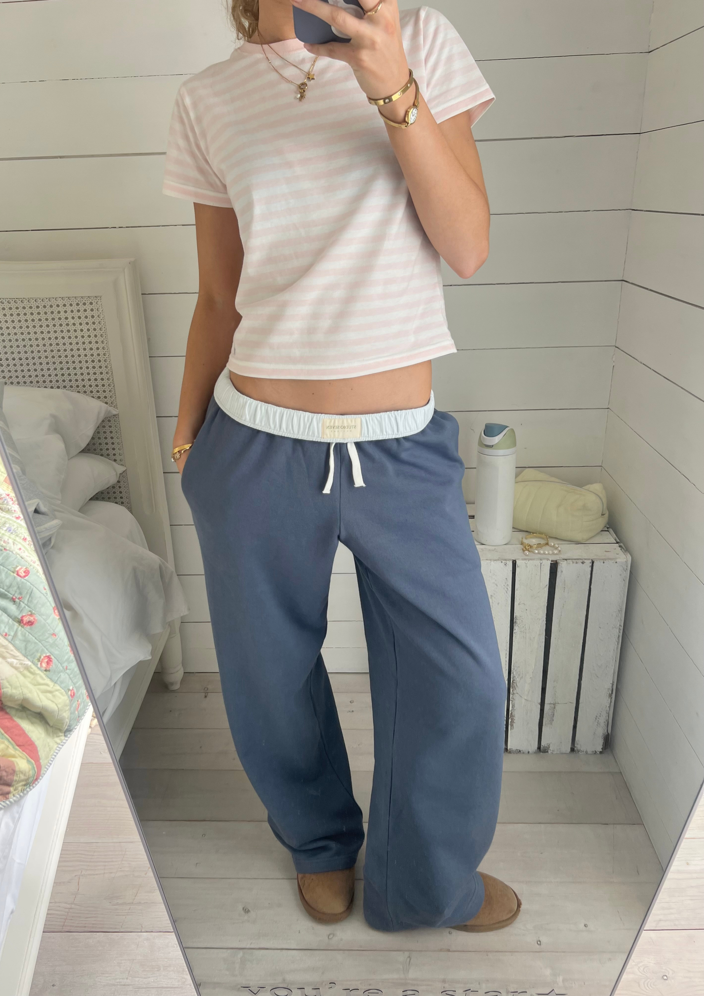 Pantalon de jogging Georgia bleu marine
