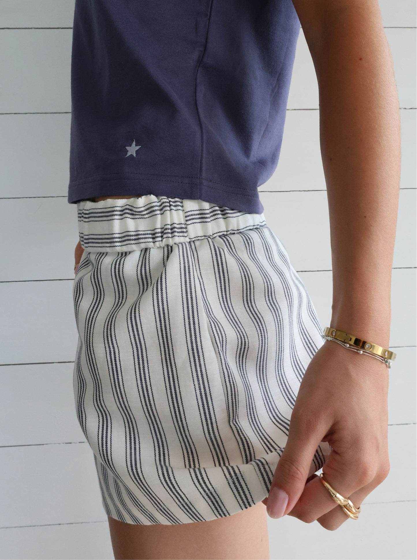 Tilda Short de détente marine