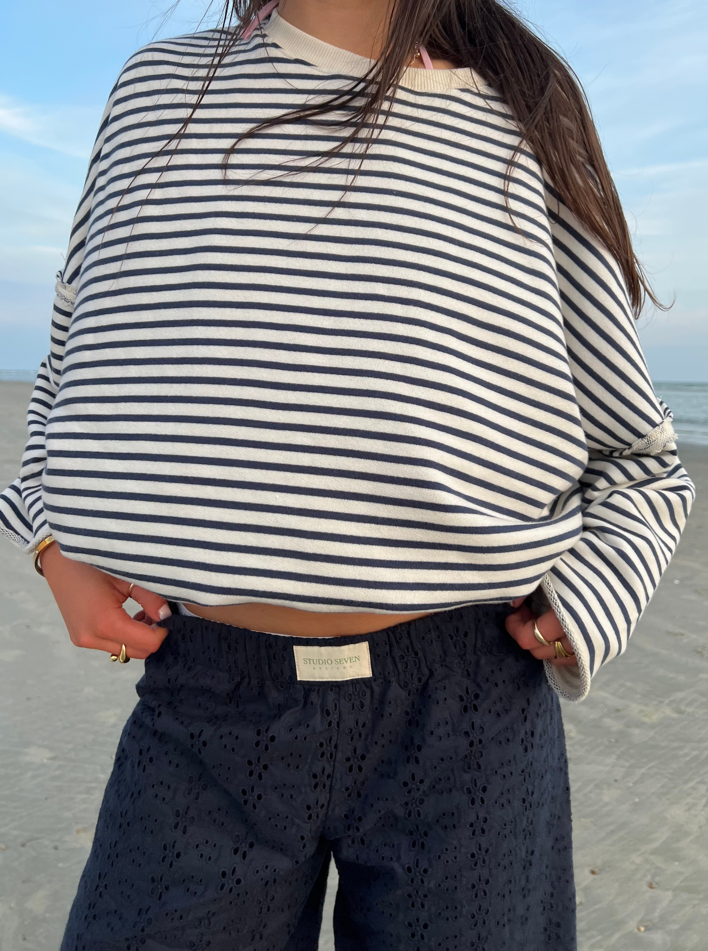 Pull de plage Edie