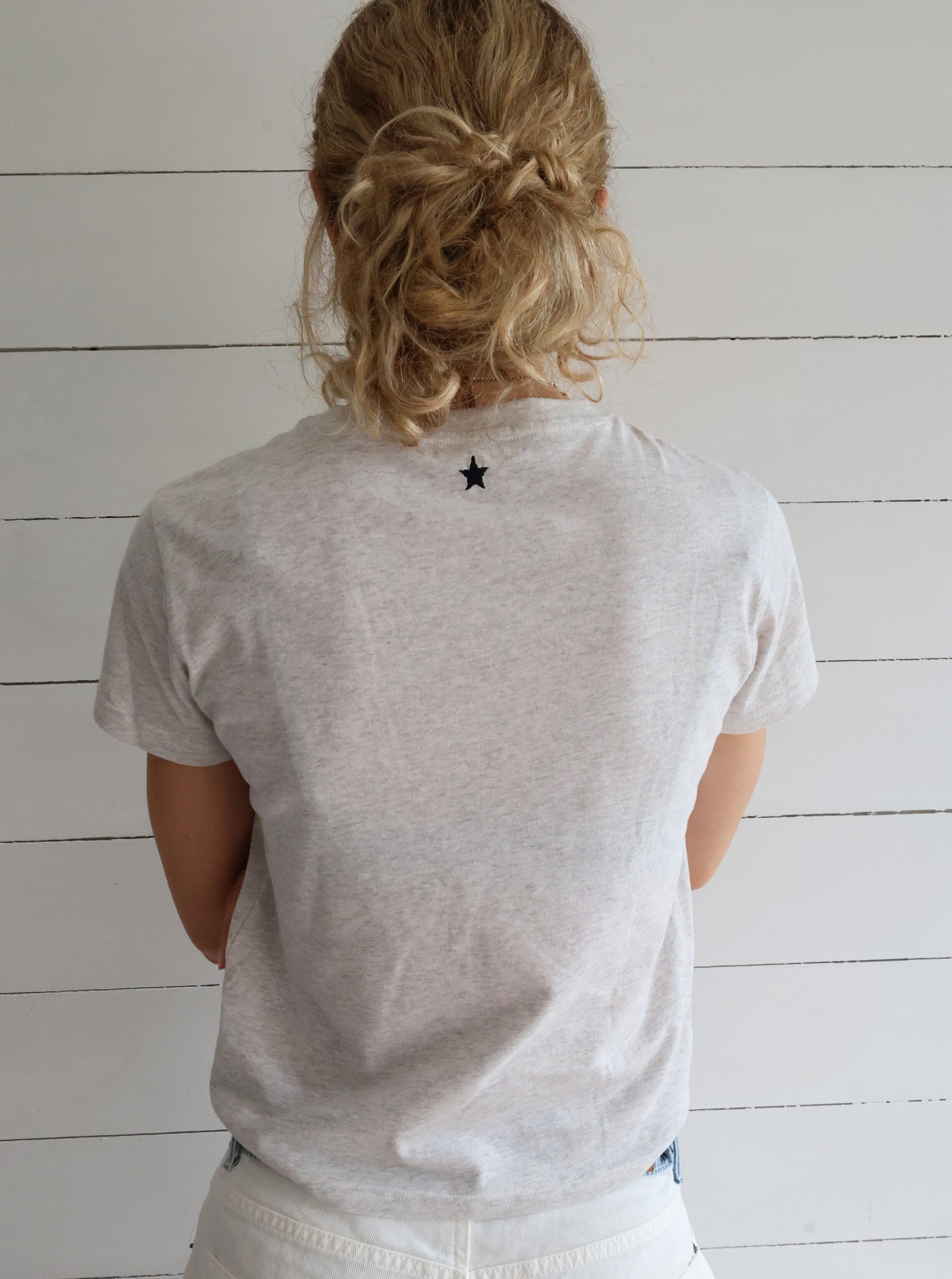 T-shirt Pop Up Gris