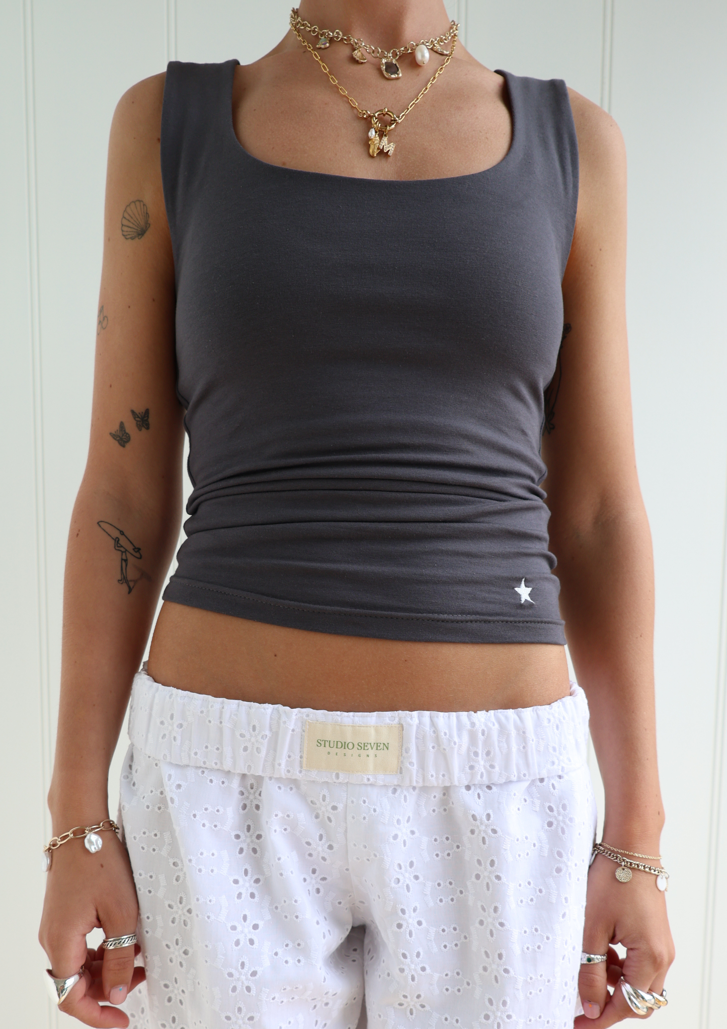Gilet Starlet gris galet
