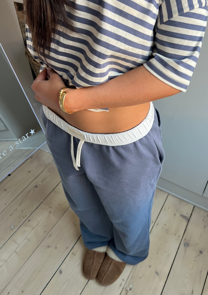 Pantalon de jogging Georgia bleu marine